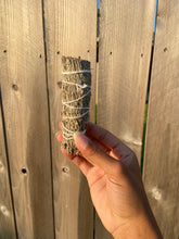 Load image into Gallery viewer, Blue Sage Cleansing Stick 4”