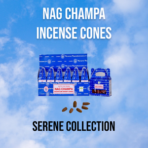 Nag Champa Backflow Incense Cones