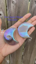 Load and play video in Gallery viewer, Angel Aura Agate Moon
