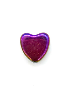 Rainbow Hematite Hearts