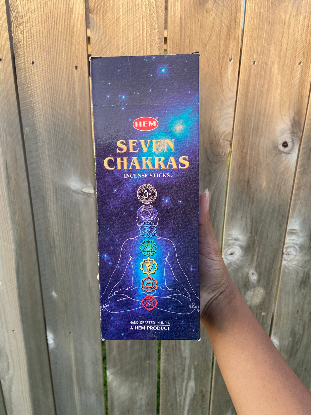 7 Chakras Incense Sticks