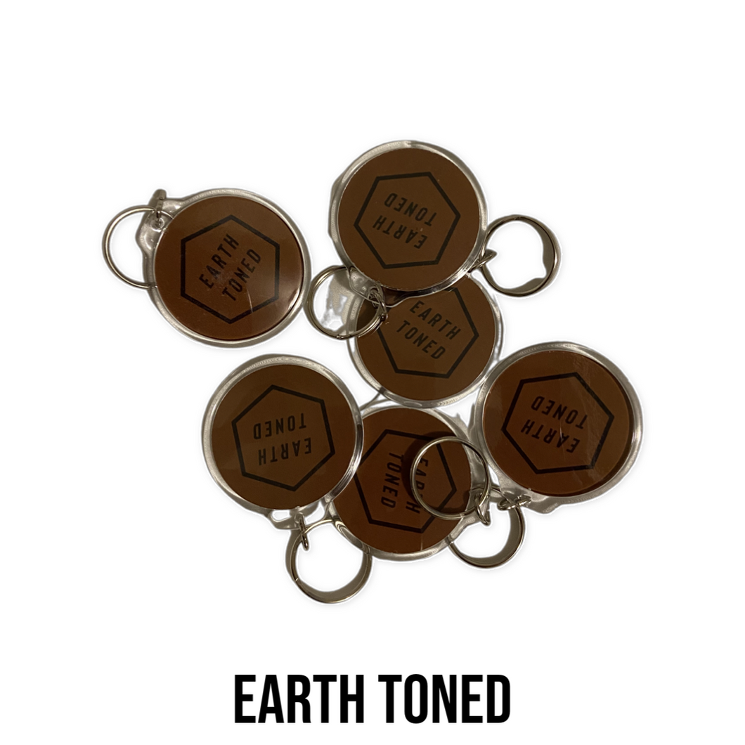 Earth Toned Keychain