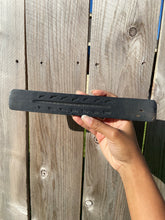 Load image into Gallery viewer, Black Carved Incense Holder
