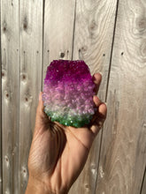 Load image into Gallery viewer, Rainbow Aura Quartz Cluster
