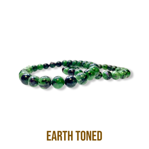 Ruby Zoisite Bracelet