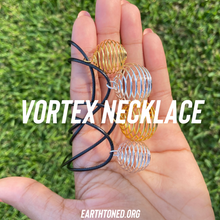 Load image into Gallery viewer, Gold Vortex Necklace
