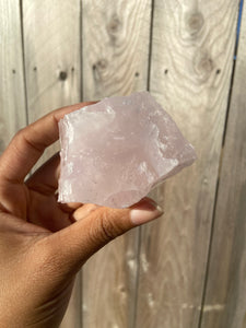 Raw Fluorescent Pink Mangano Calcite