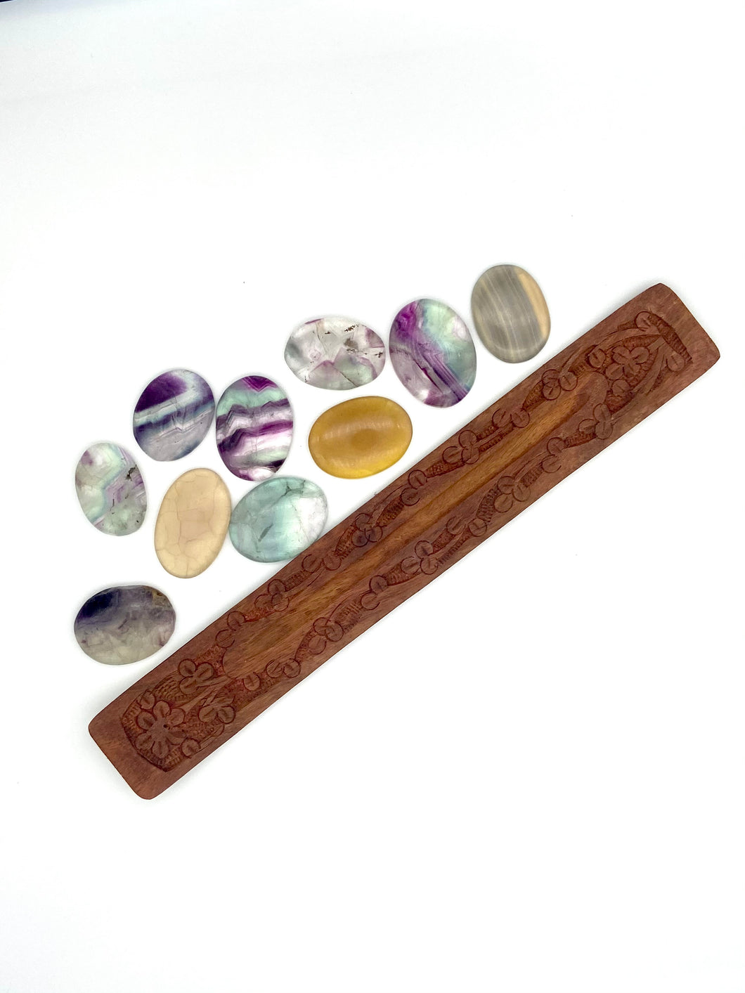 Fluorite Worry Stone