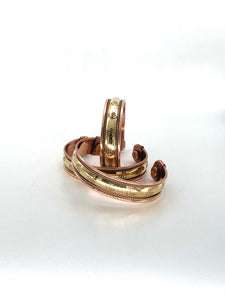 Om Copper Bracelet