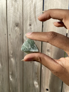 Raw Green Aventurine Crystal Earth Toned 